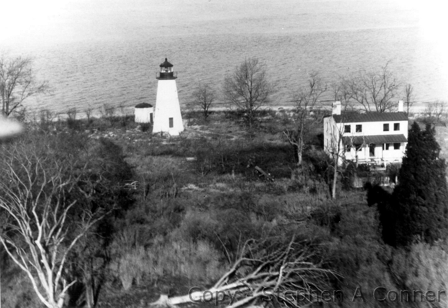 Pooles Island Lighthouse and Homestead.